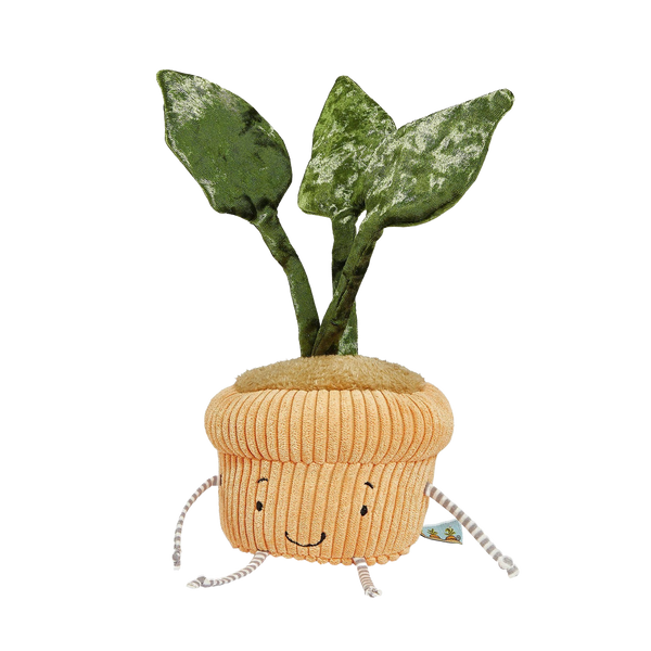 Monstera Plush Windowsill Plant - HoneyBug 