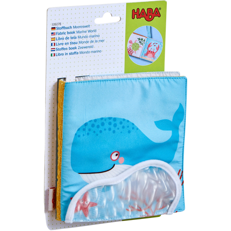 Fabric Book Marine World - HoneyBug 