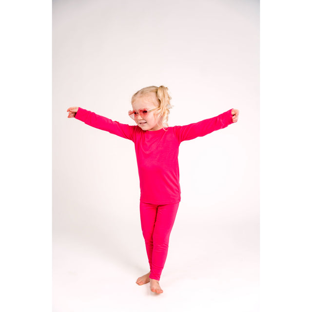 Hot Pink Two Piece Set - HoneyBug 