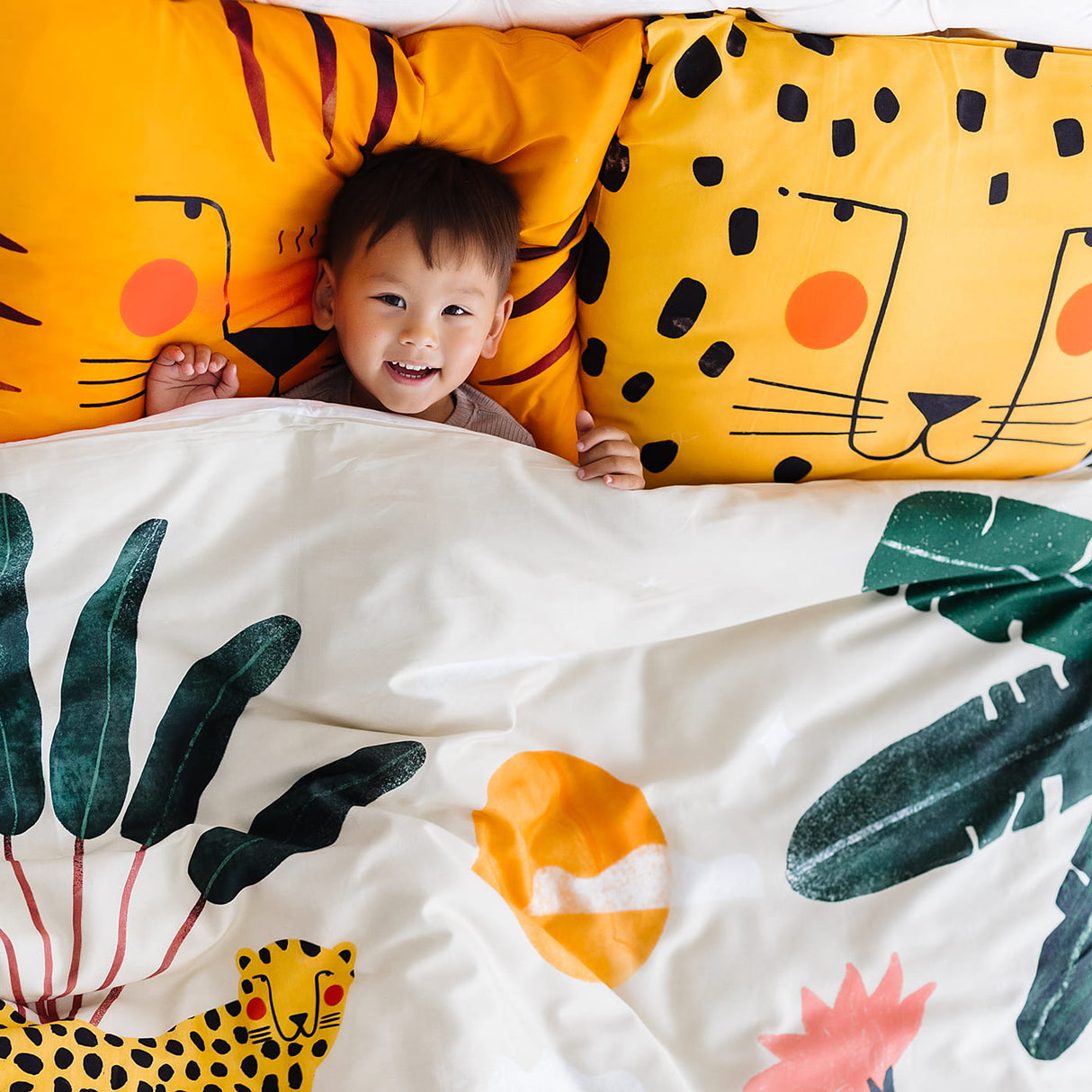 In The Jungle Duvet & Pillowcase - HoneyBug 