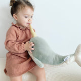 'Nico' Narwhal Plush Toy - HoneyBug 