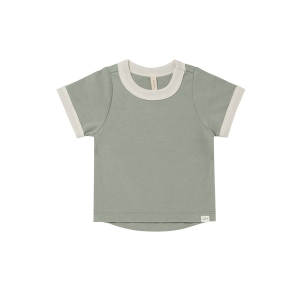 Ringer Tee | Spruce - HoneyBug 