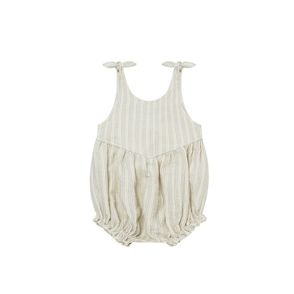 Janie Romper | Sky Stripe - HoneyBug 