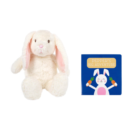 Bunny Toy & Book Set - HoneyBug 