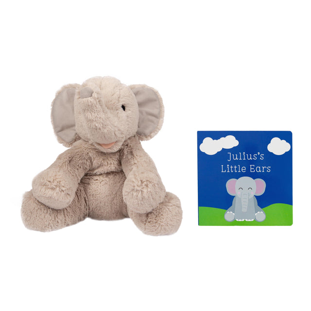 Elephant Toy & Book Set - HoneyBug 