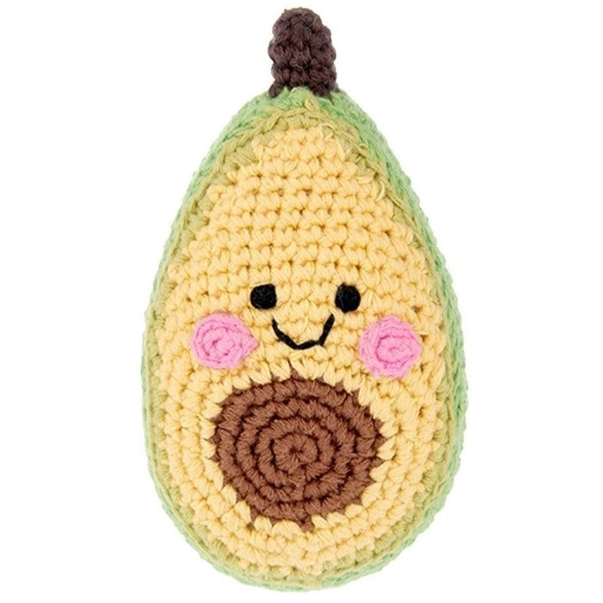 Friendly Avocado Rattle - HoneyBug 