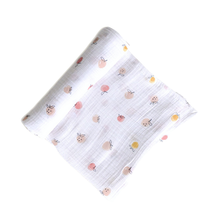 Strawberry Fields Swaddle - HoneyBug 