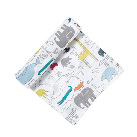 Swaddles -  Noah's Ark - HoneyBug 