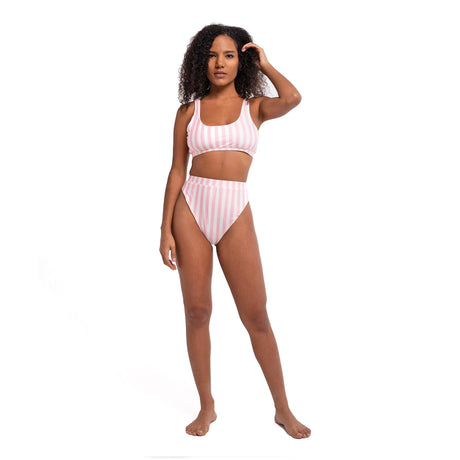 Pink Stripes - bikini by Bermies - HoneyBug 