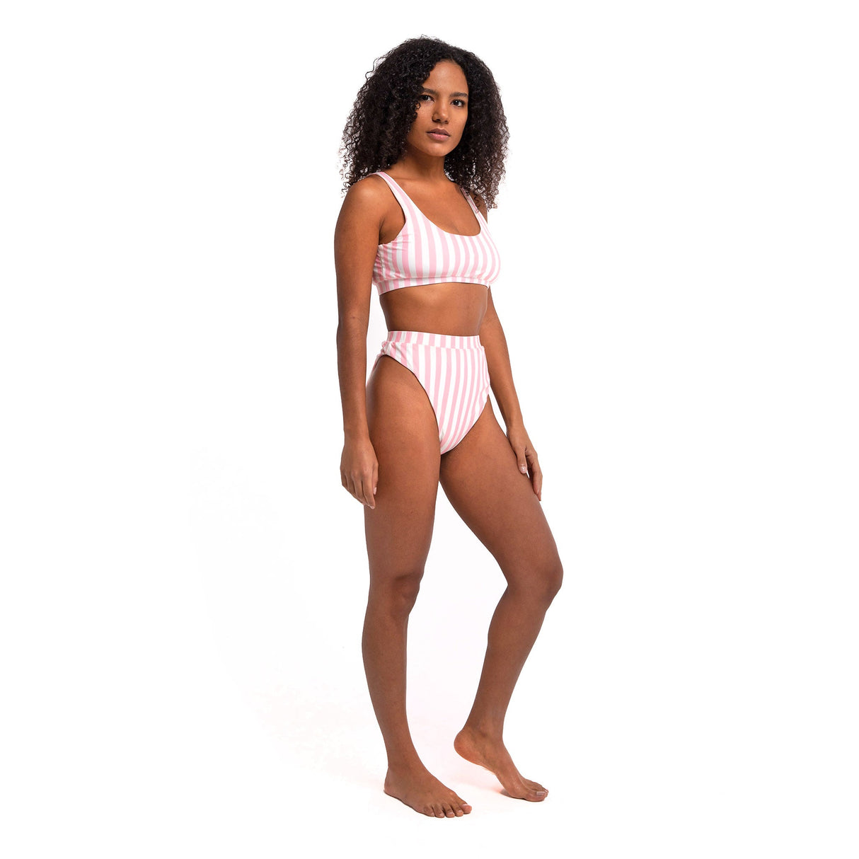 Pink Stripes - bikini by Bermies - HoneyBug 