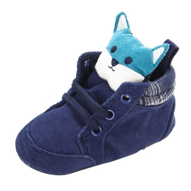 Baby Animal First Walkers - Blue Fox - HoneyBug 