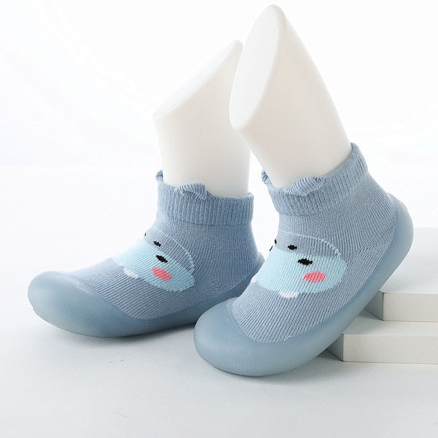 Baby Pet Sock Shoes - Monster Blue - HoneyBug 