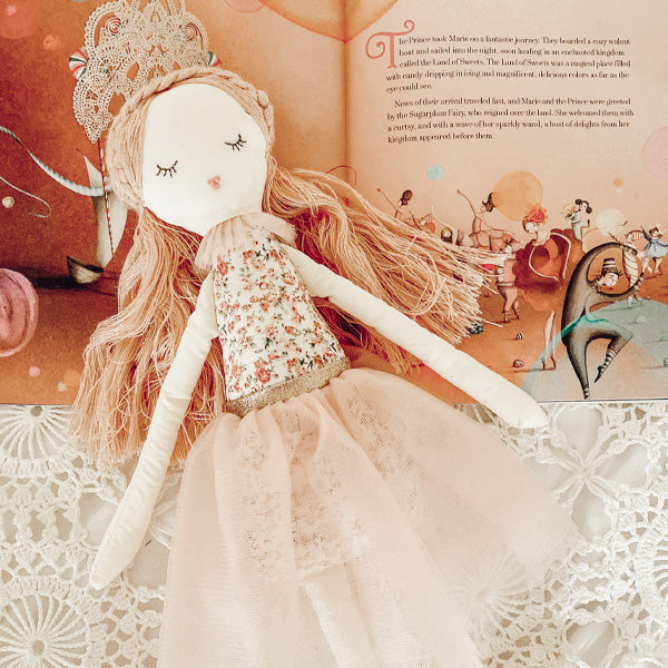 'Rose' Scented Soft Doll - HoneyBug 