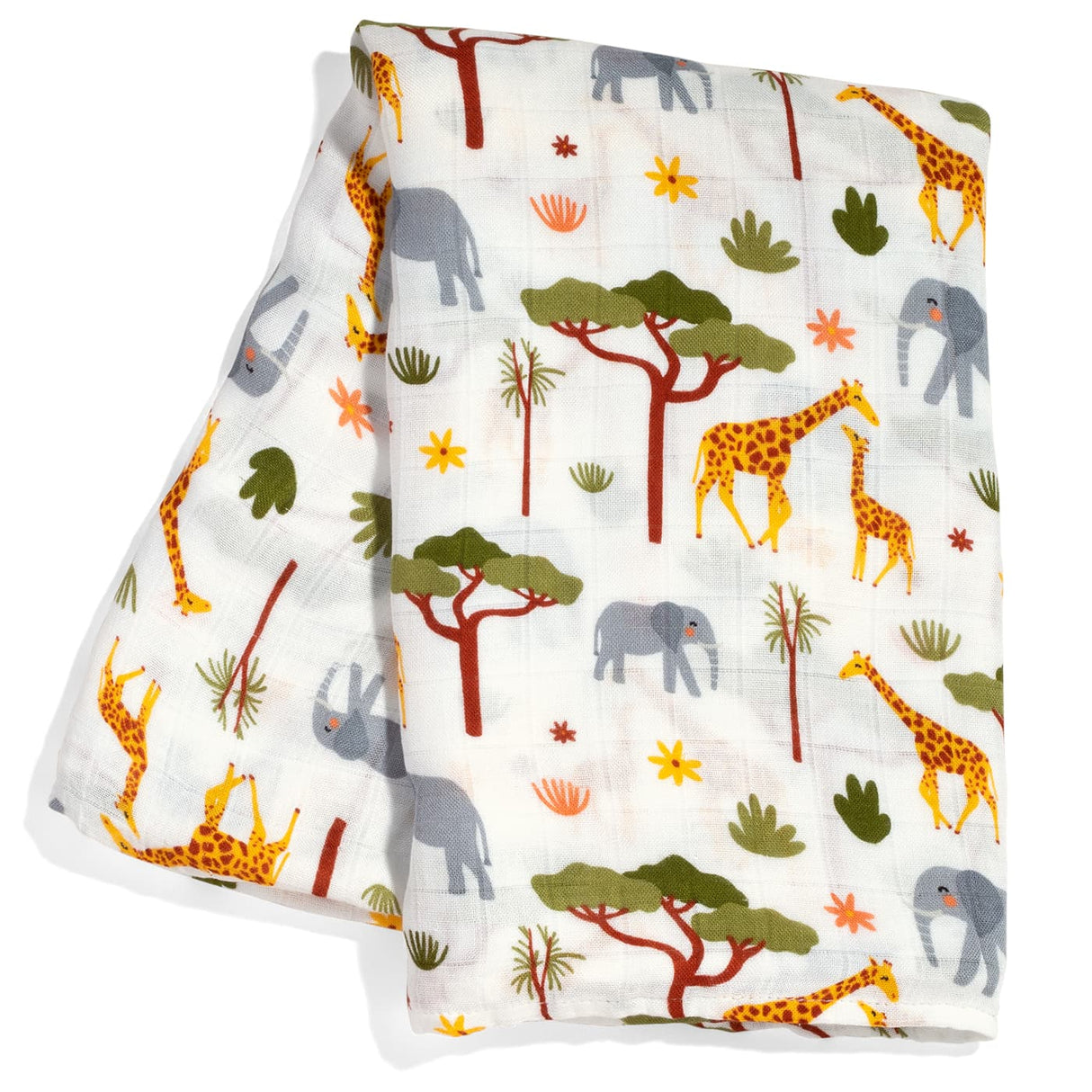 Crib Sheet and Swaddle Bundle - In The Savanna - HoneyBug 