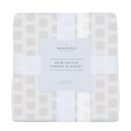 Flower Child Cotton Newcastle Throw Blanket - HoneyBug 