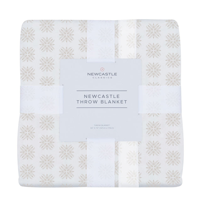 Flower Child Cotton Newcastle Throw Blanket - HoneyBug 