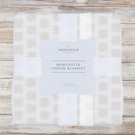 Flower Child Cotton Newcastle Throw Blanket - HoneyBug 