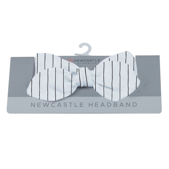 Pencil Stripe Bamboo Headband - HoneyBug 