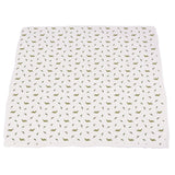 Dino Feet and Pteranodon Cotton Muslin NewcastleBlanket - HoneyBug 