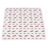 Vintage Steam Trains and Blue Stripe Bamboo Muslin Newcastle Blanket - HoneyBug 