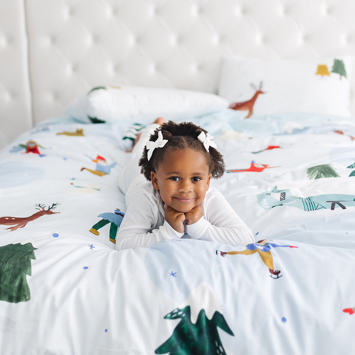 Snowy Day Duvet & Pillowcase - HoneyBug 