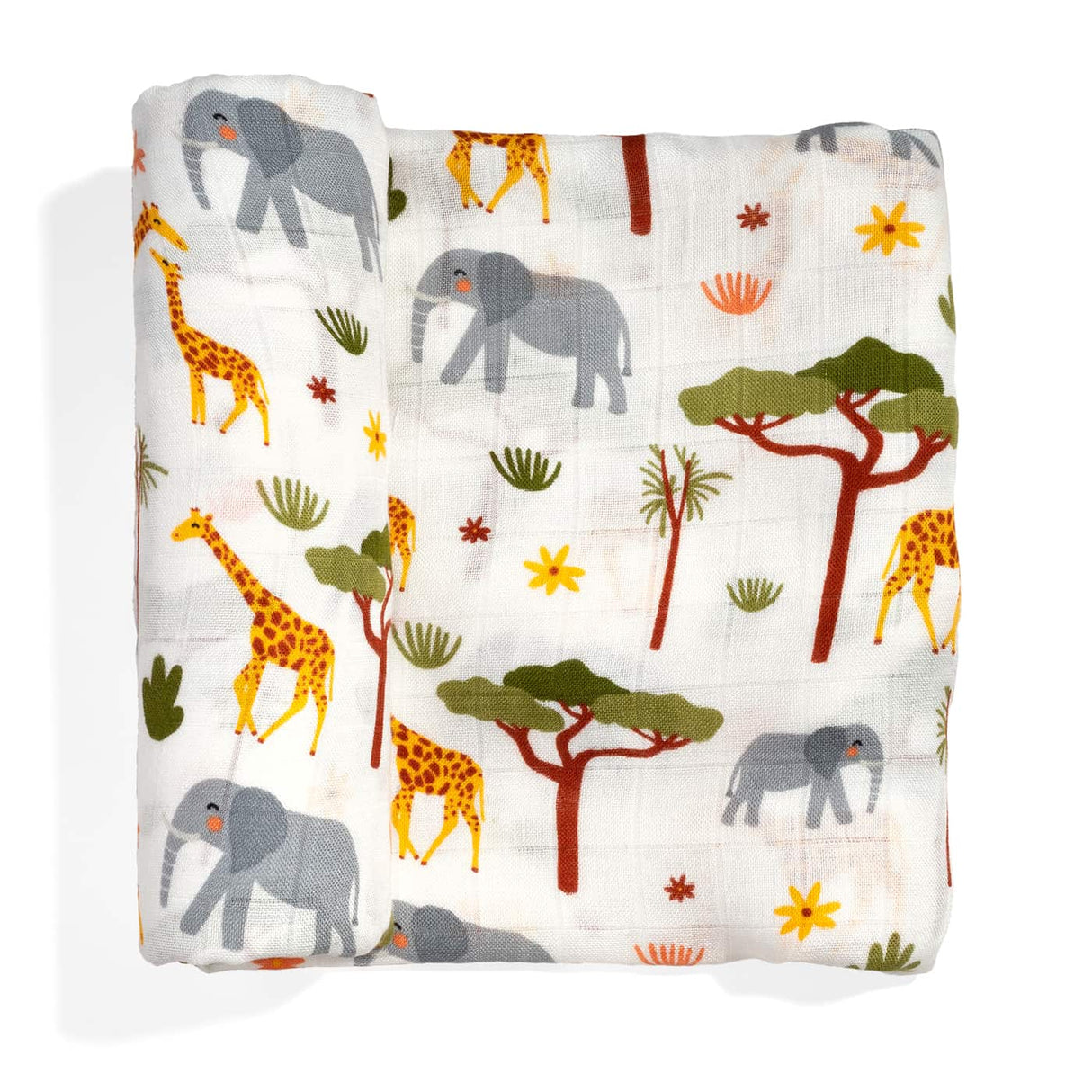 Crib Sheet and Swaddle Bundle - In The Savanna - HoneyBug 