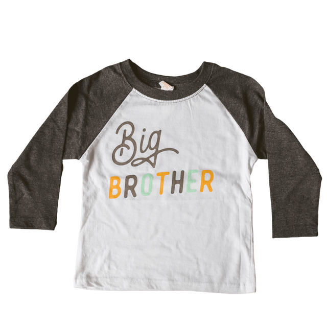 Big Brother Raglan Tee - HoneyBug 