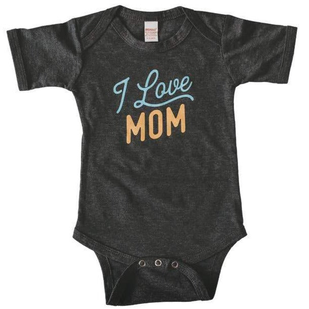 I Love Mom Bodysuit - HoneyBug 