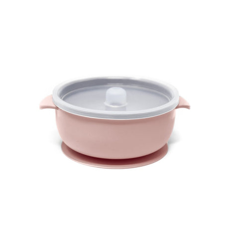 Suction Bowl - Flamingo - HoneyBug 